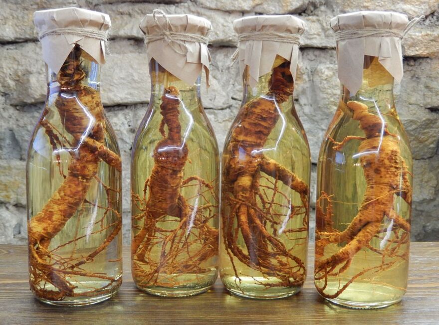 Η λήψη βάμματος ginseng βοηθά στη μεγέθυνση της βαλάνου του πέους