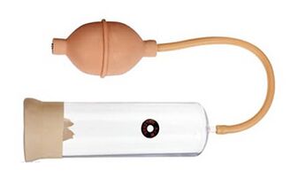Αντλία αέρα - μια κλασική συσκευή για την ανάπτυξη του πέους